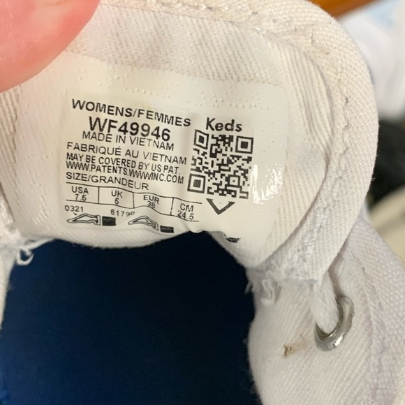 KEDS platform triple up sneakers size 7.5 slight discoloration see pics#7/8 - Picture 4 of 12